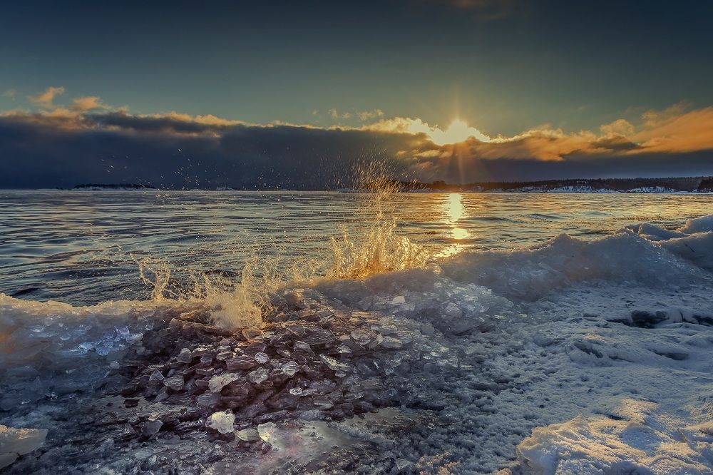 Зимняя Ладога