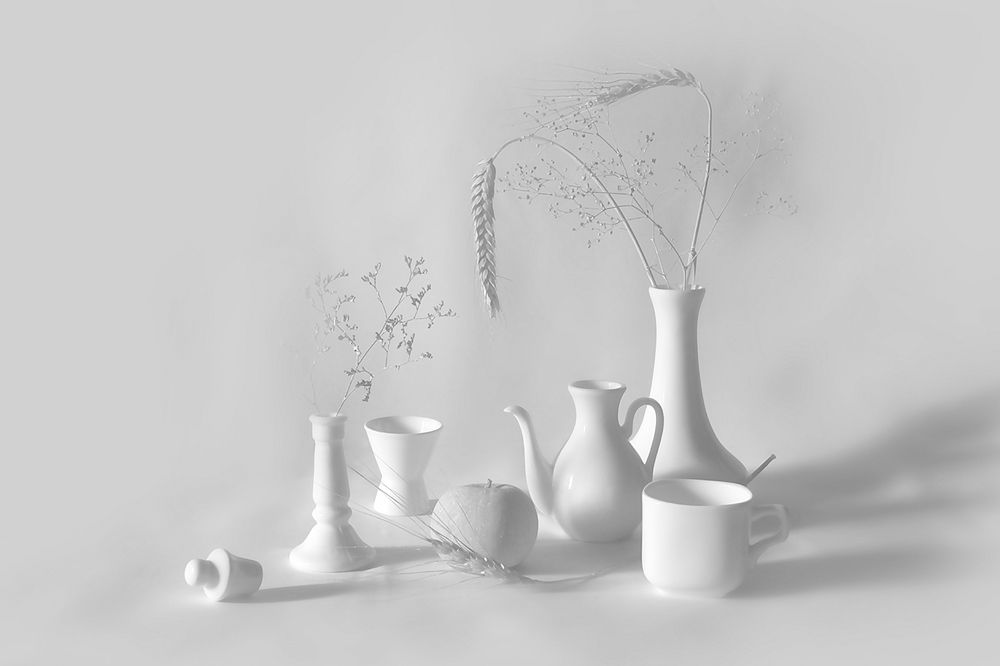 Белое на белом