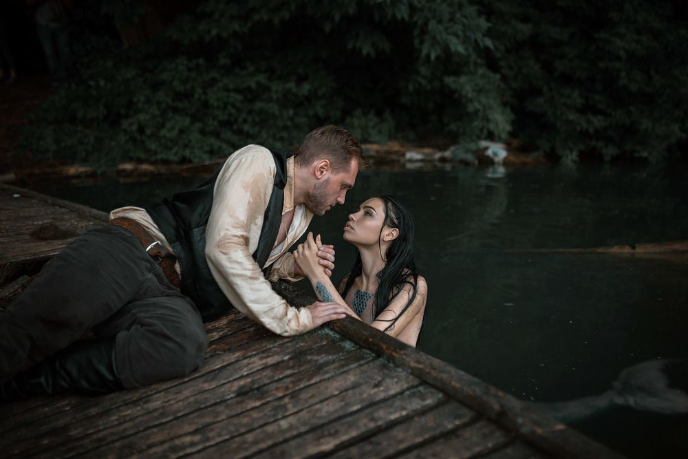 Пираты Карибского моря. Рыбак и русалка