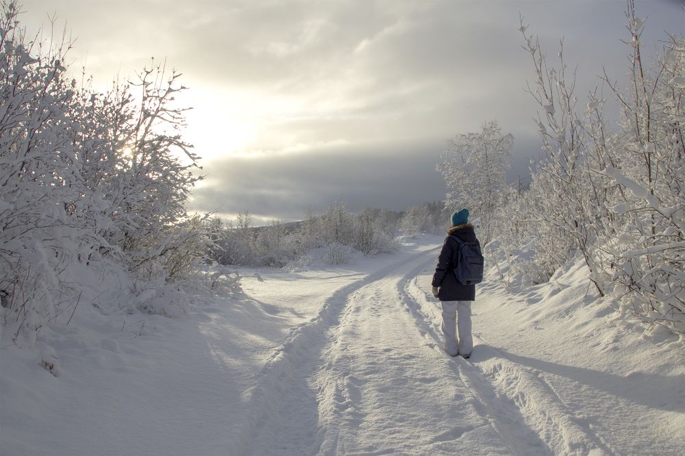 А за поворотом солнце