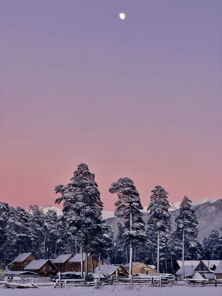 Закат на Архызе