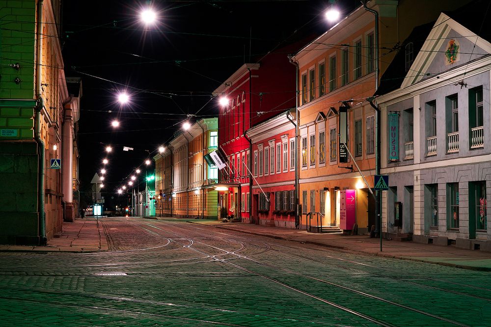 Ночной Хельсинки