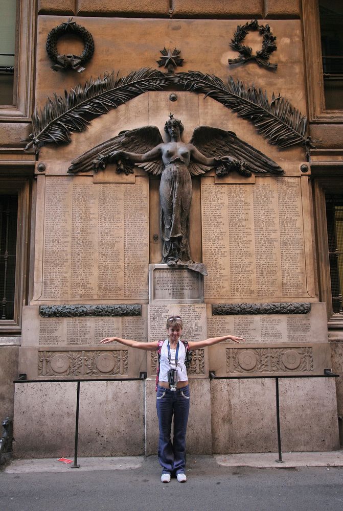 на улицах Рима