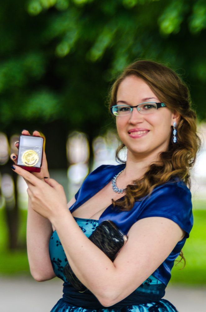 Медалистка