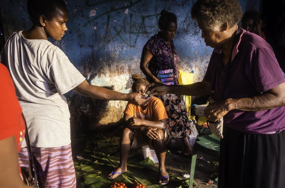 market business , main market Honiara , SOLOMON ISLANDS