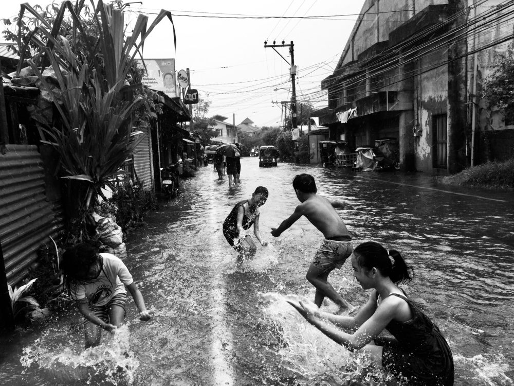 Resiliency of the Filipino Children towards Calamity.