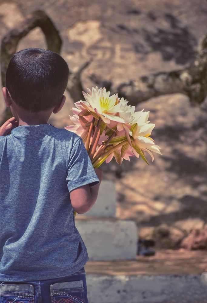 On the way to worship