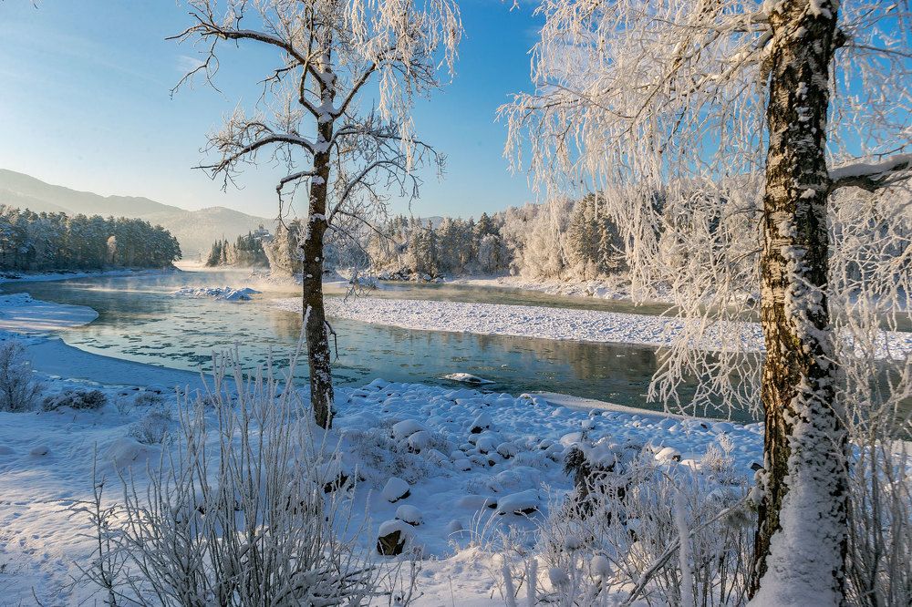 Катунь...зимняя...