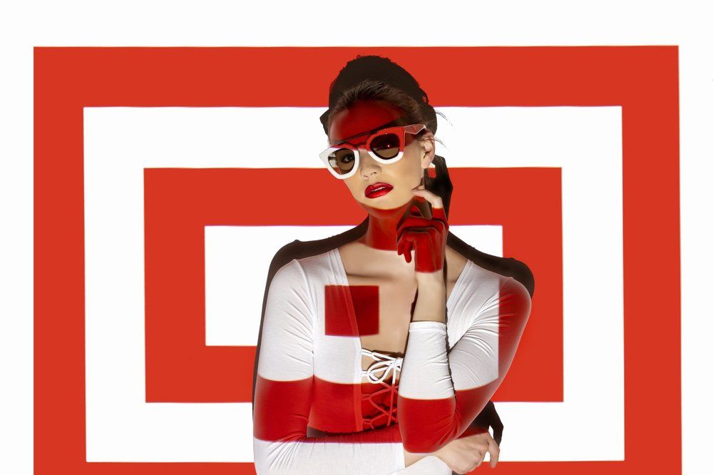 Prada sunglasses girl