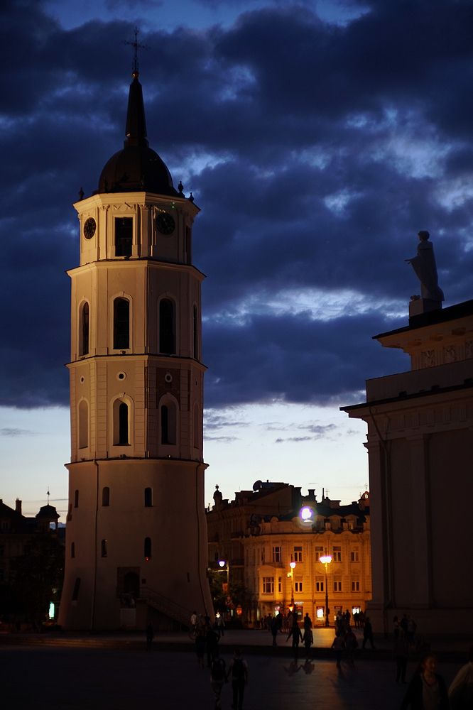 Night Vilnius