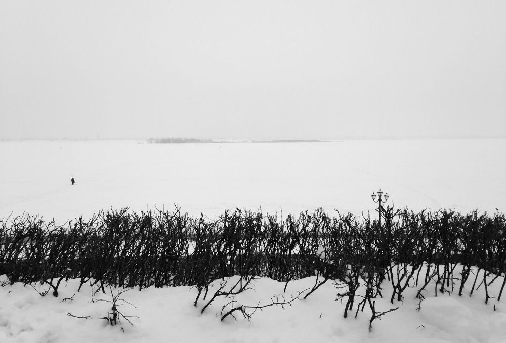 Зима на Волге