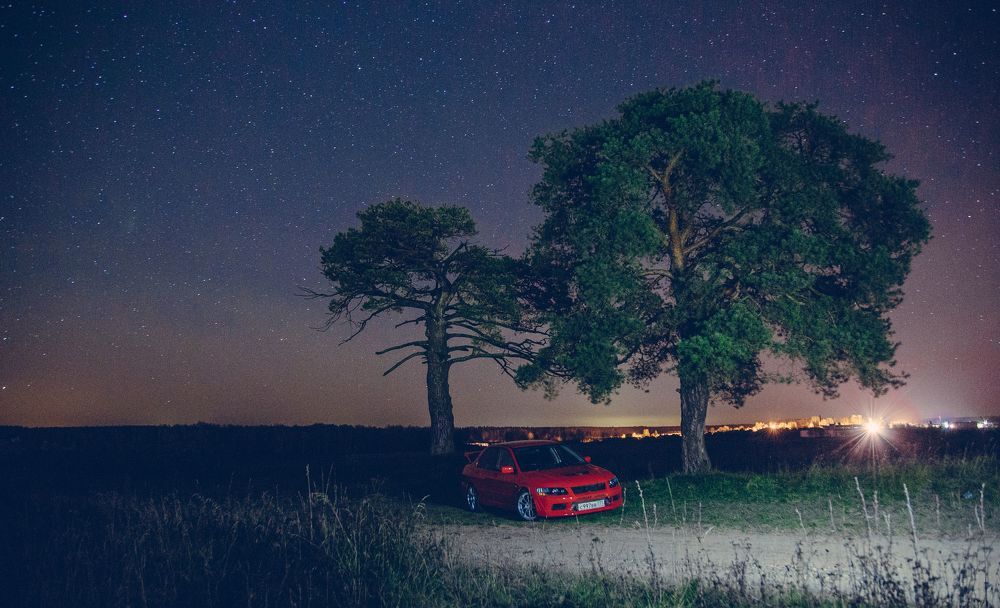 Evo VII в звездах