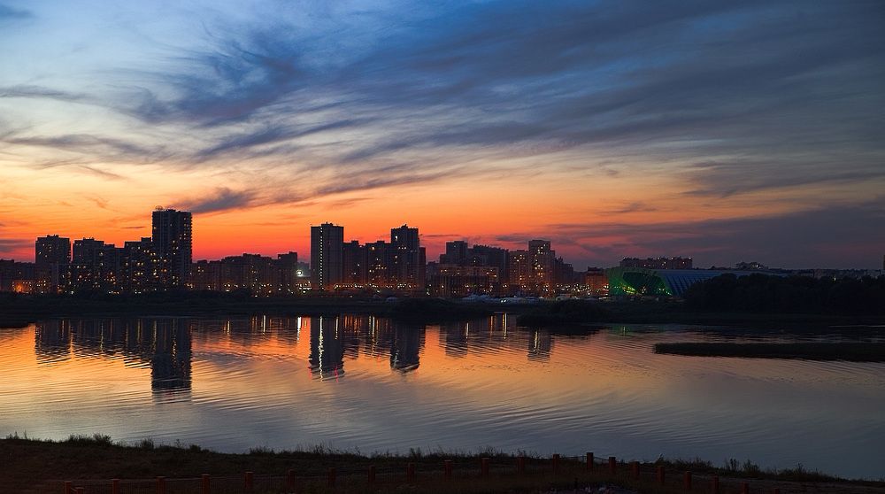 Городской закат