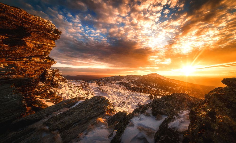 Вечерняя Заря на Уреньге