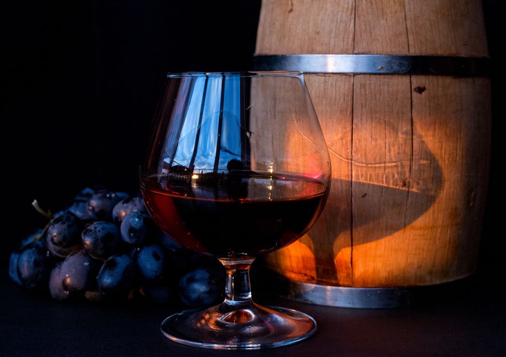 в лучах осеннего заката