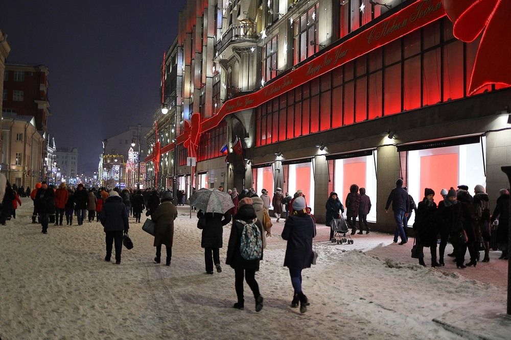 Москва новогодняя