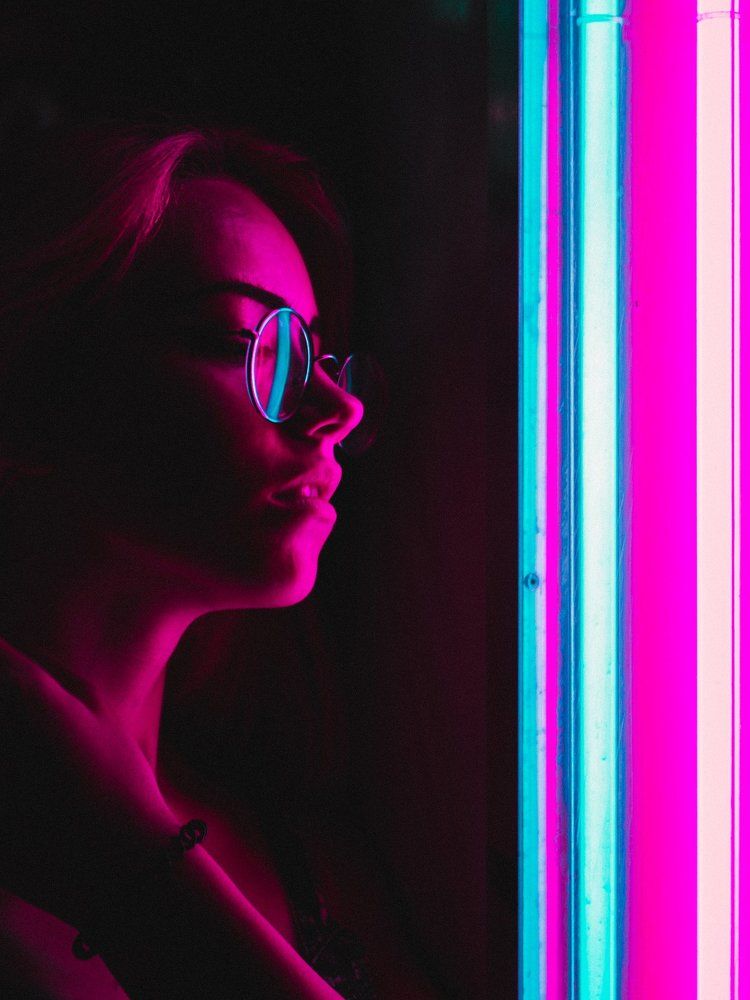 Neon girl