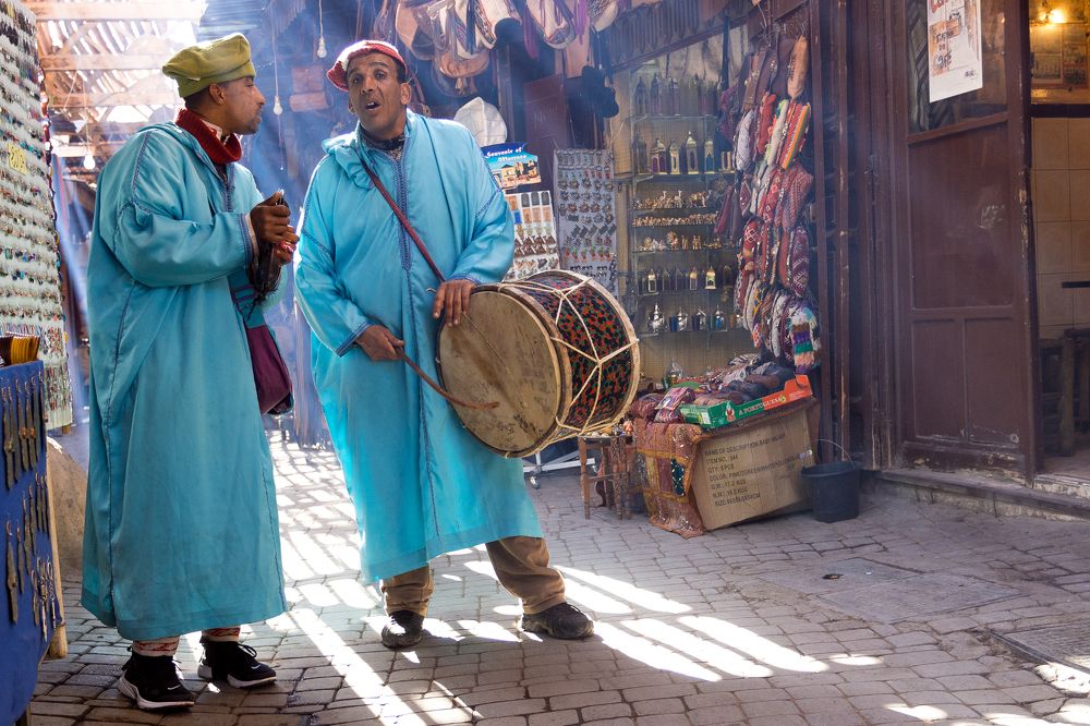 Рынок в Марракеше