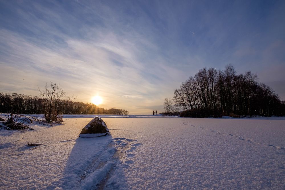 Зимнее солнце