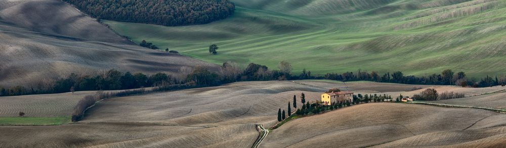 Toscane, lever du jour