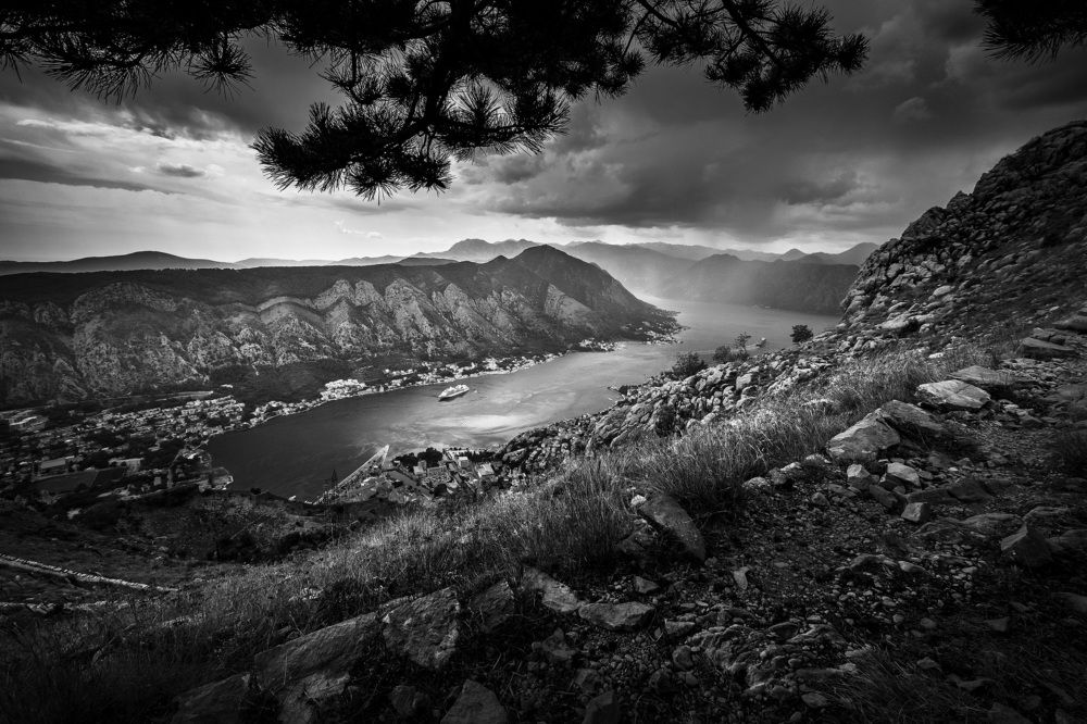 Kotor Bay View in Montenegro
