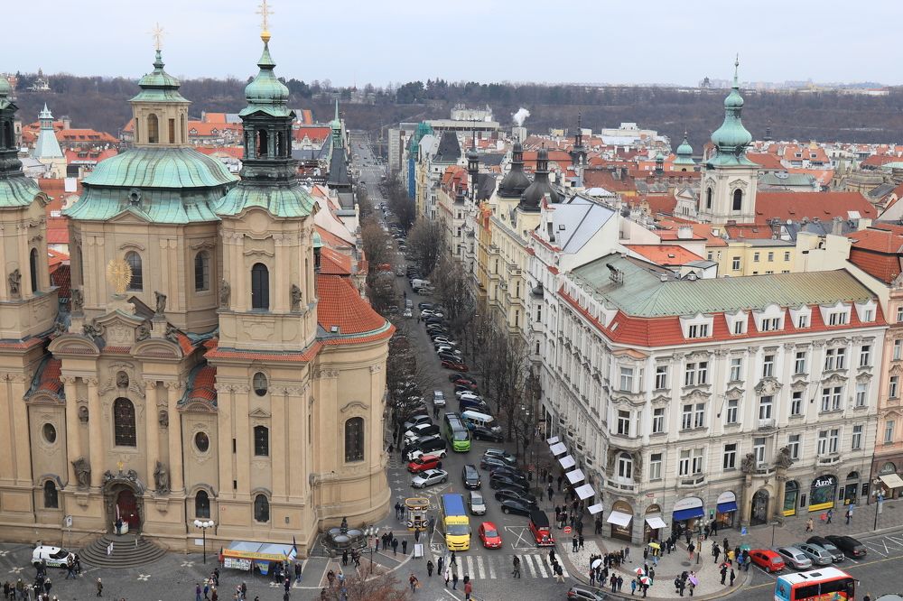 Прага с высоты