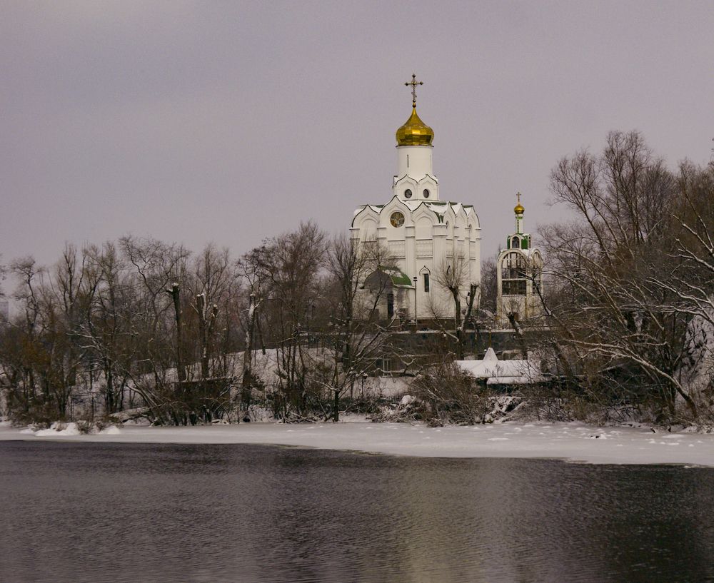 воскресное утро на Днепре