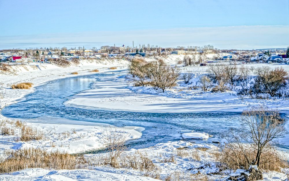 Ливны. Река Быстрая Сосна.