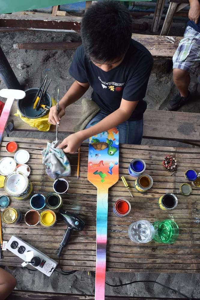 When Paint and Paddle ignites