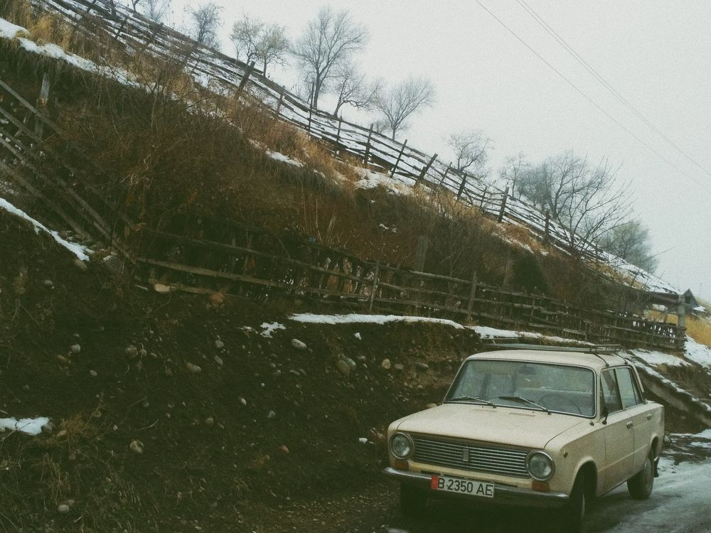 Remains of the past. Break time.