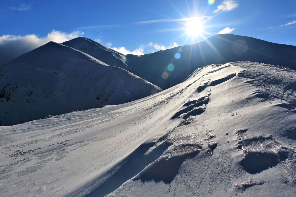 Winter in the mountains