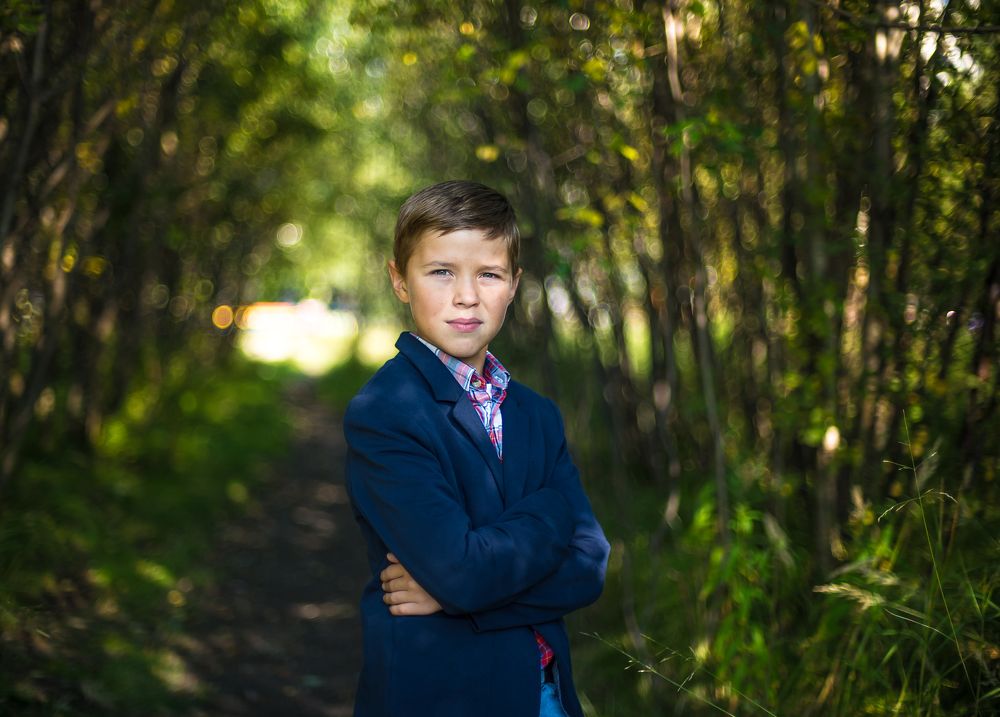 Серьезный портрет