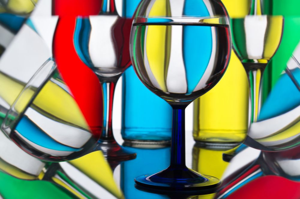 Composition from glass glasses.