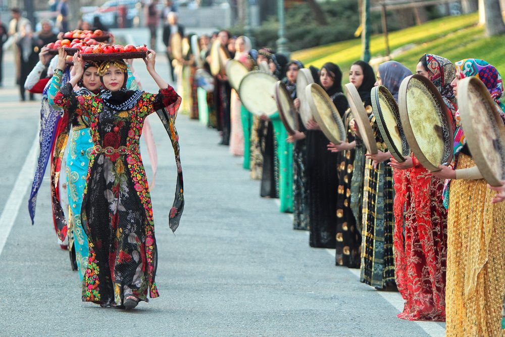 Thanksgiving ceremony of Pomegranate