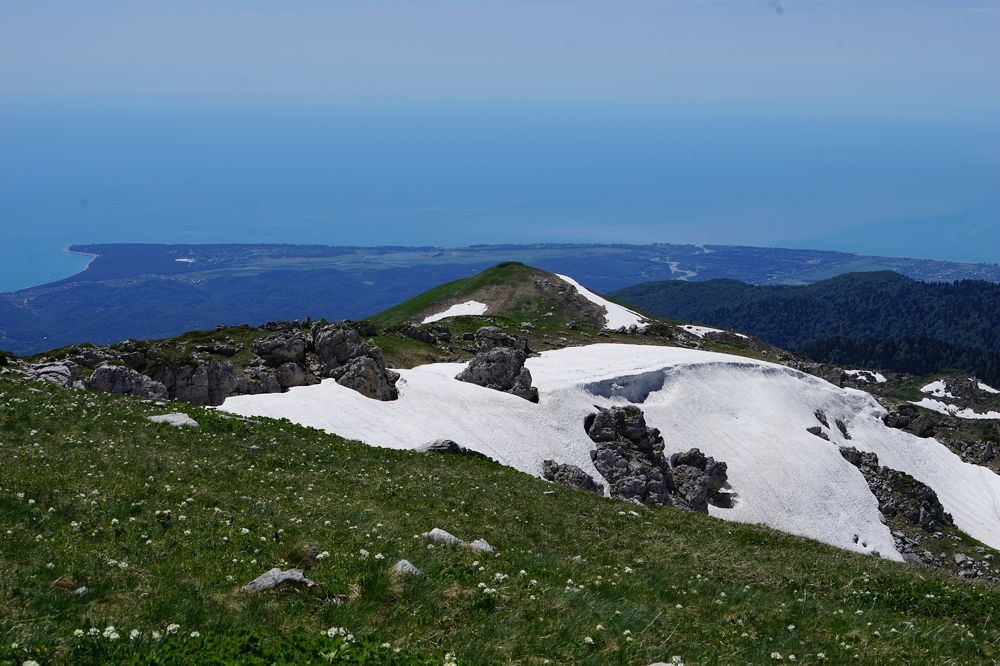 Вид на Пицунду