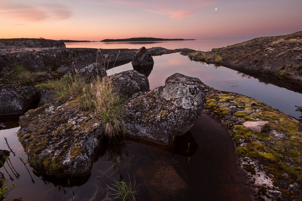 Рассвет над Ладогой