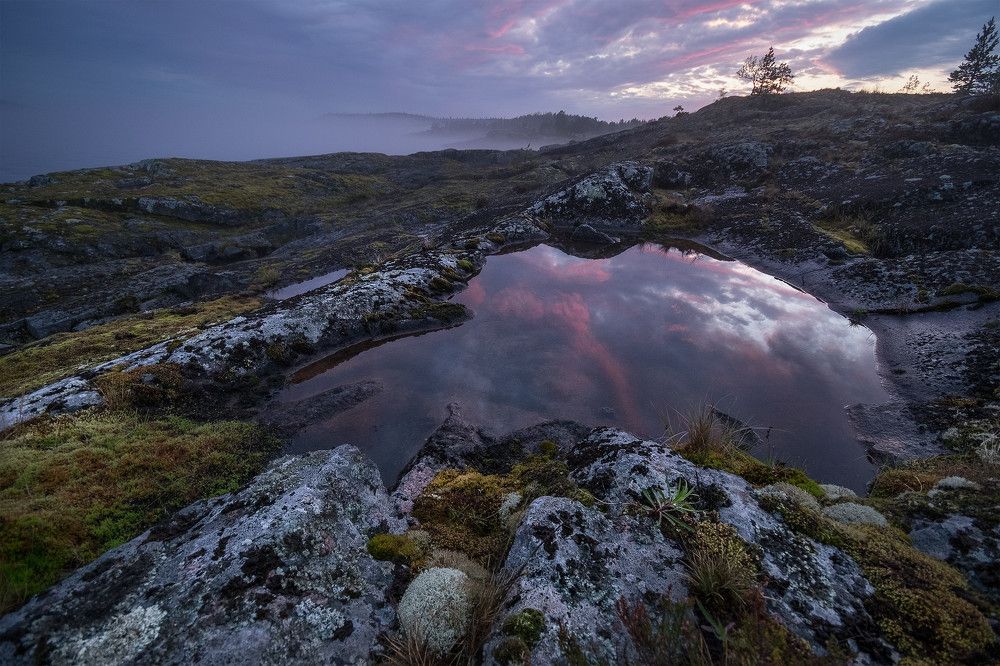 Белая ночь над Ладогой