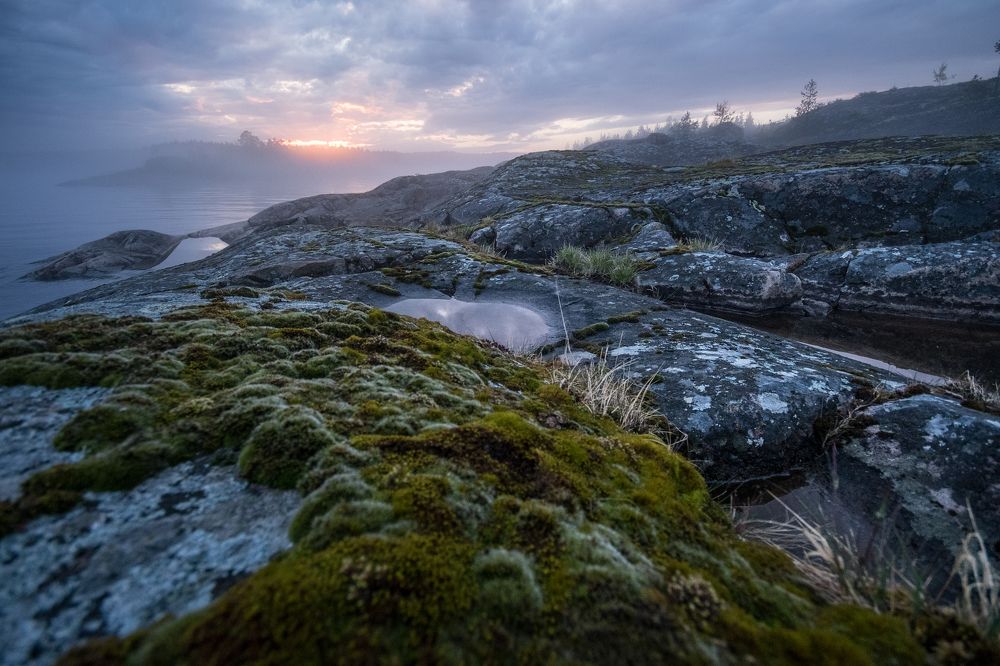 Рассвет на Ладоге