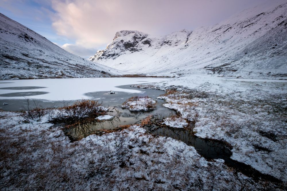 Зима в Хибинах