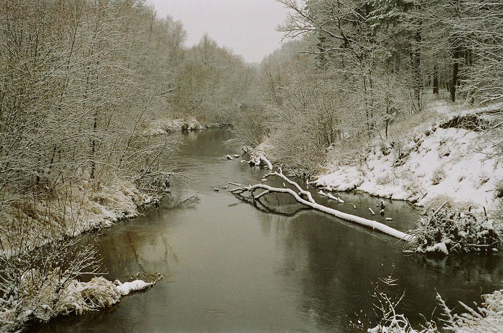 Река Снежеть.Декабрь.