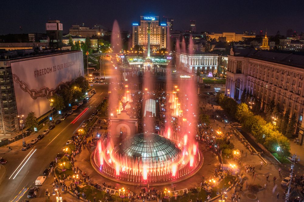 Шоу фонтанов