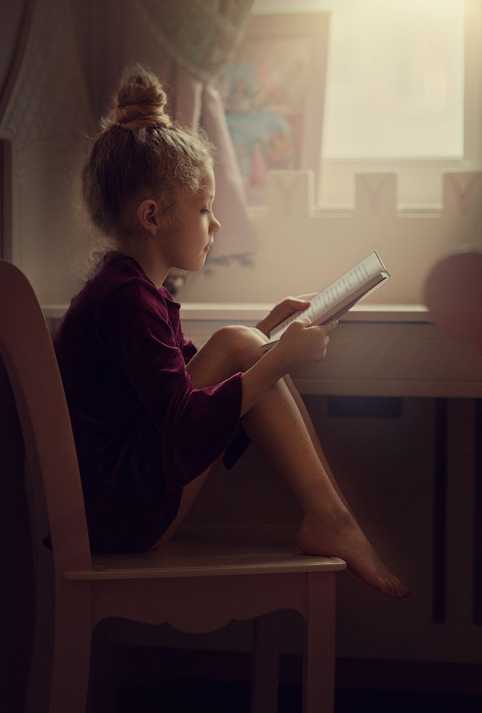 Когда книга действительно увлекает...