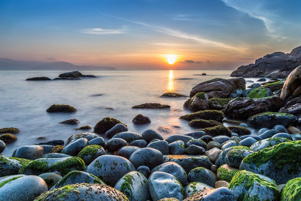 Sunrise in Egg Beach