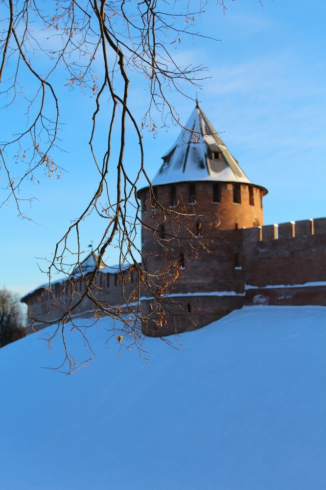 Кремль зимой