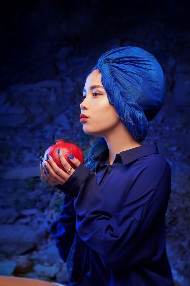 Синее и красное