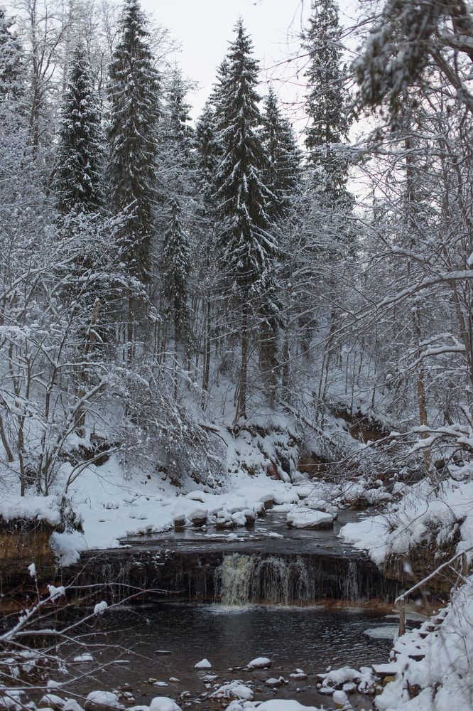 Водопад на реке Прикша