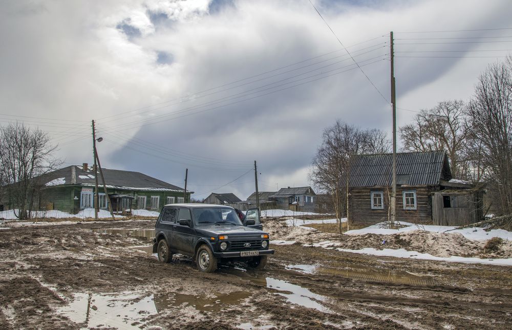 "Нива" грязи не боится