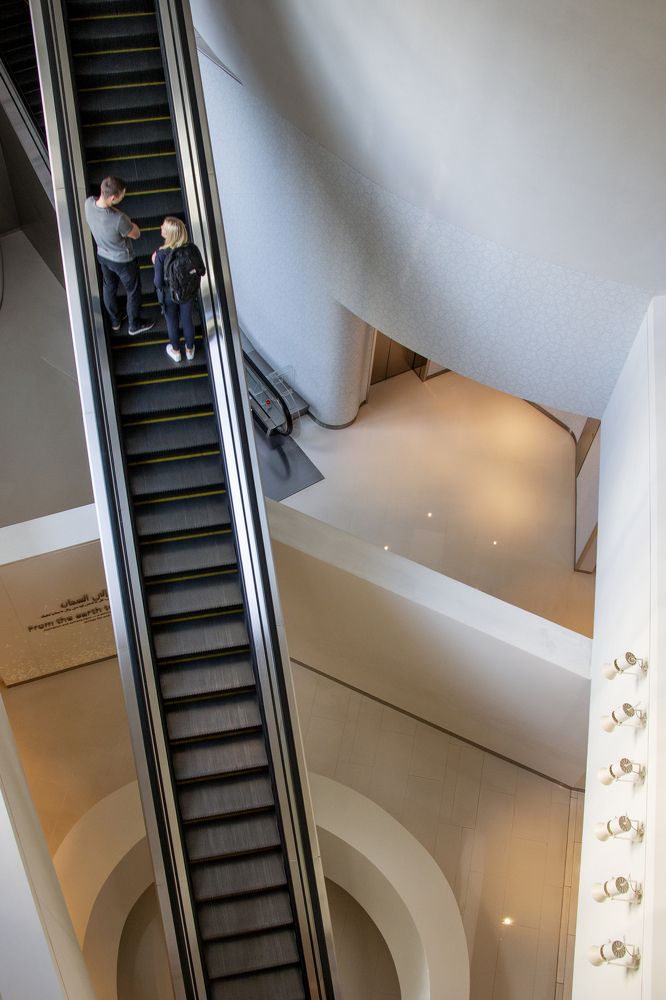 Burj khalifa at the top