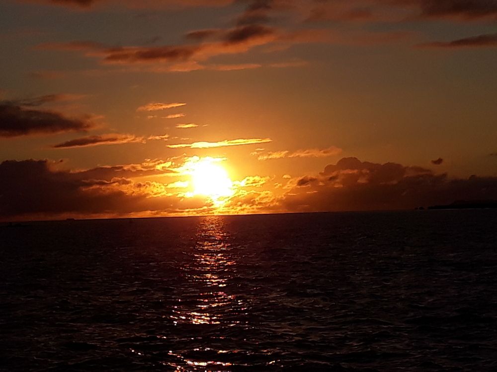Fiji sunset