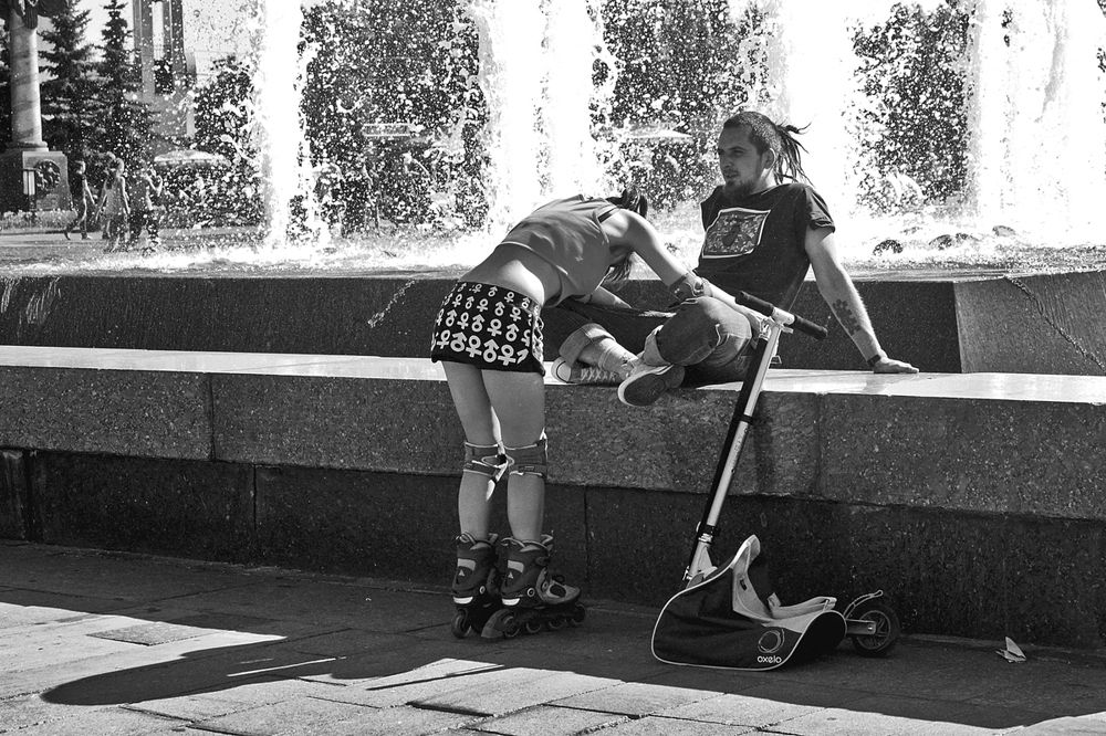 Отдых в жаркий день